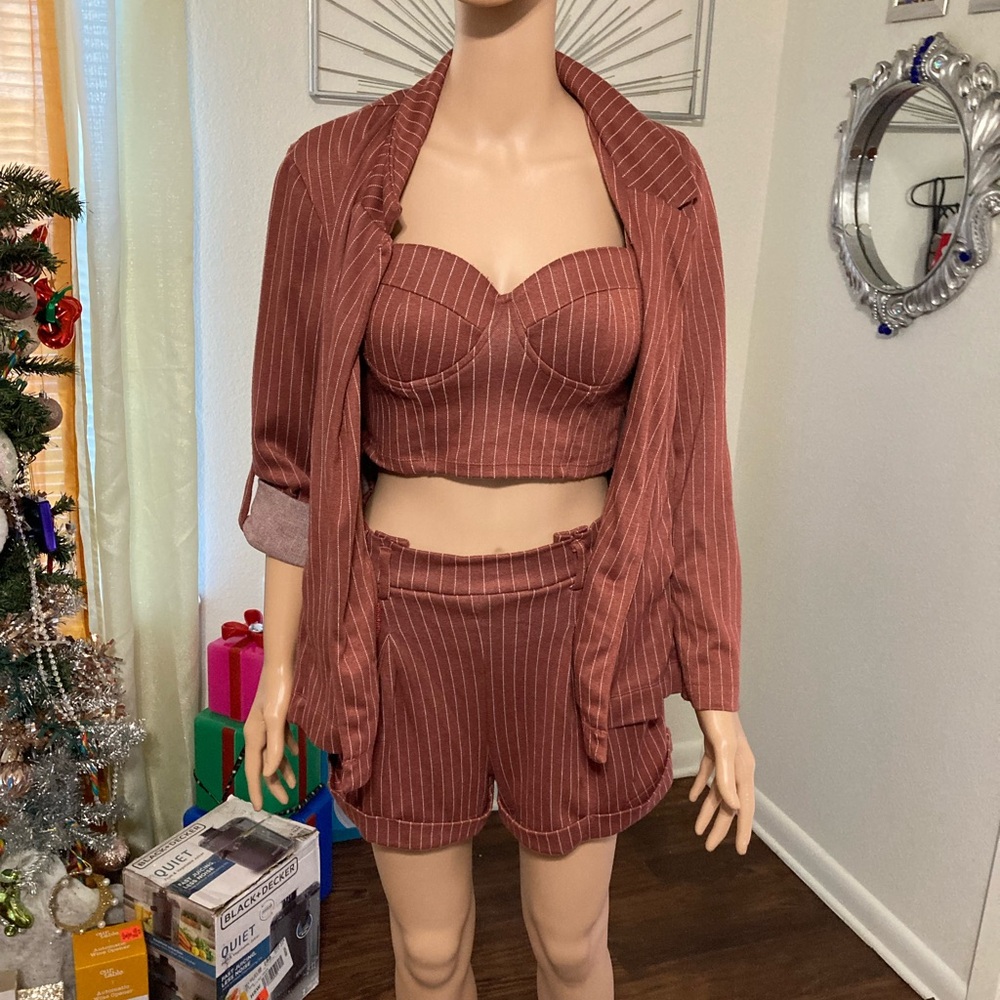 3 Pieces Short Suit